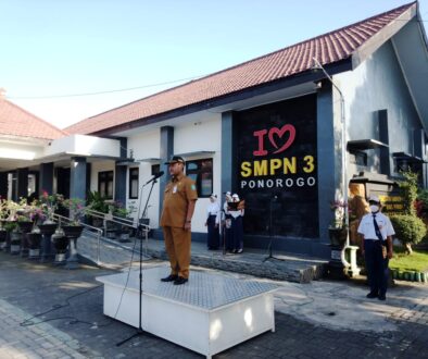 KEGIATAN MASA PENGENALAN LINGKUNGAN SEKOLAH SMP NEGERI 3 PONOROGO TAHUN PELAJARAN 2022/2023